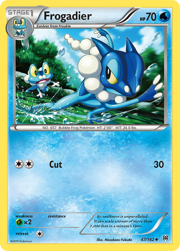 Frogadier (47/162) [XY: BREAKthrough] Pokémon