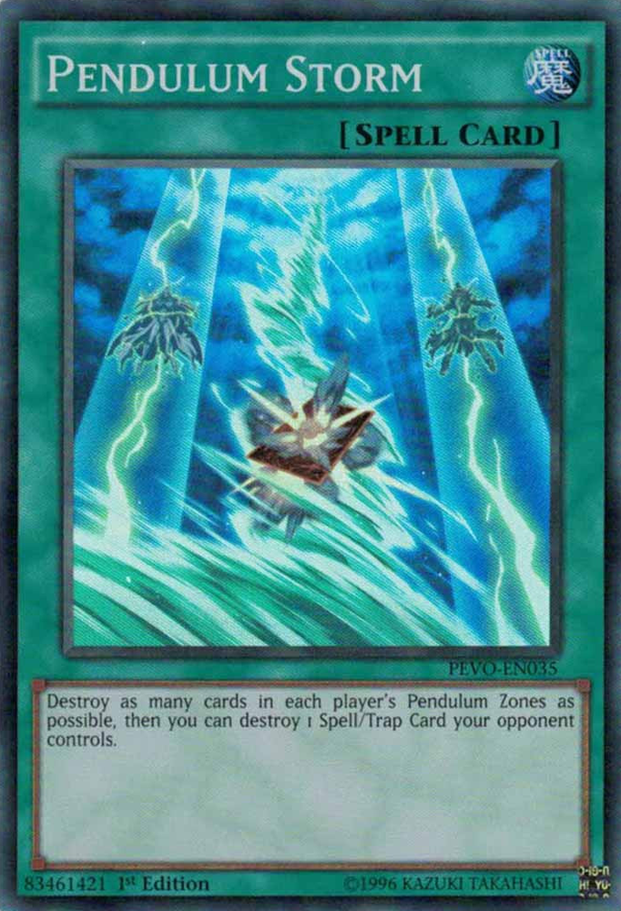 Pendulum Storm [PEVO-EN035] Super Rare Yu-Gi-Oh!