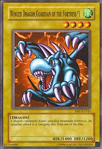 Winged Dragon, Guardian of the Fortress #1 [DB1-EN141] Common Yu-Gi-Oh!