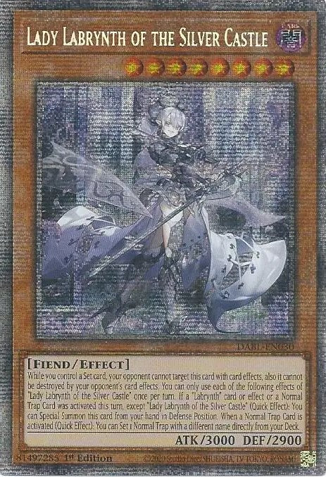 Lady Labrynth of the Silver Castle [DABL-EN030] Starlight Rare Yu-Gi-Oh!