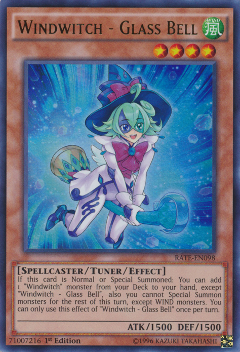 Windwitch - Glass Bell [RATE-EN098] Ultra Rare Yu-Gi-Oh!