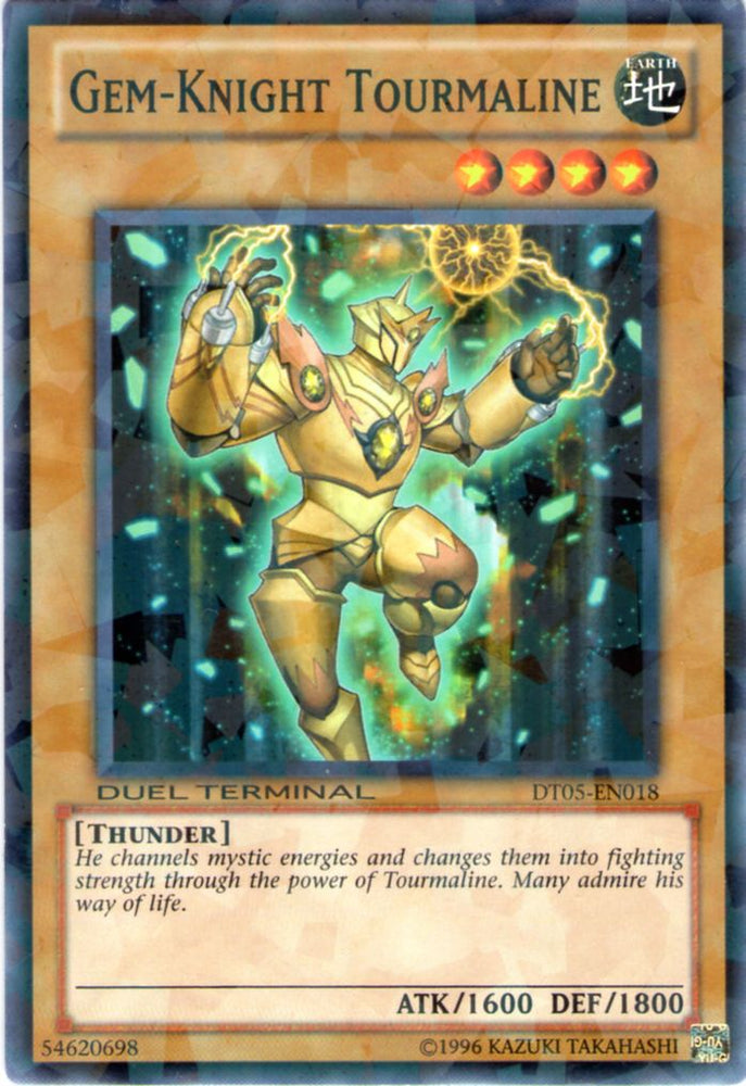 Gem-Knight Tourmaline [DT05-EN018] Common Yu-Gi-Oh!