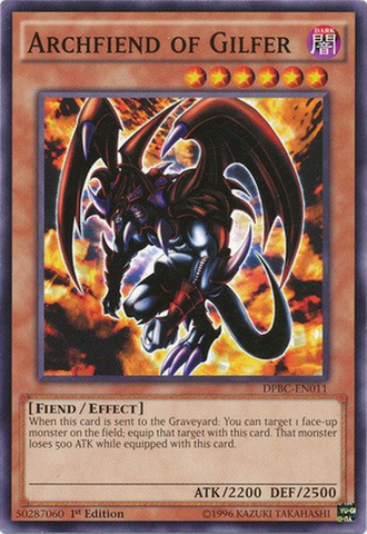 Archfiend of Gilfer [DPBC-EN011] Common Yu-Gi-Oh!