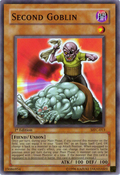 Second Goblin [MFC-013] Common Yu-Gi-Oh!