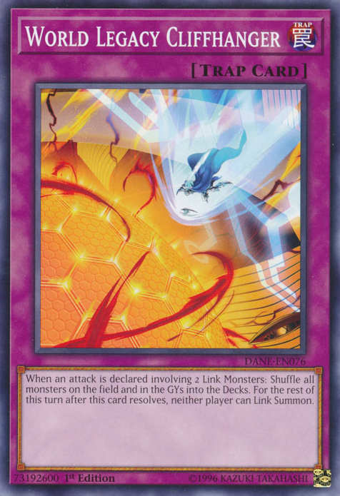 World Legacy Cliffhanger [DANE-EN076] Common Yu-Gi-Oh!
