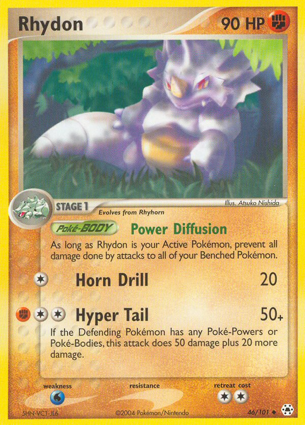 Rhydon (46/101) [EX: Hidden Legends] Pokémon