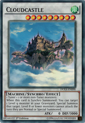 Cloudcastle [DUEA-EN098] Common Yu-Gi-Oh!