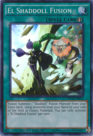 El Shaddoll Fusion (SE) [NECH-ENS11] Super Rare Yu-Gi-Oh!