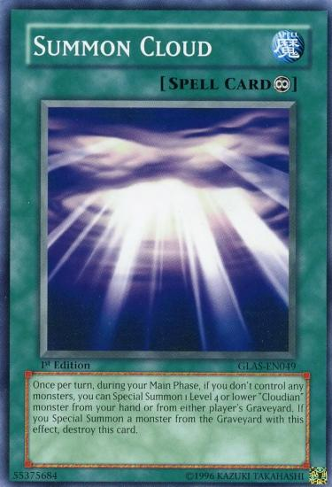 Summon Cloud [GLAS-EN049] Common Yu-Gi-Oh!