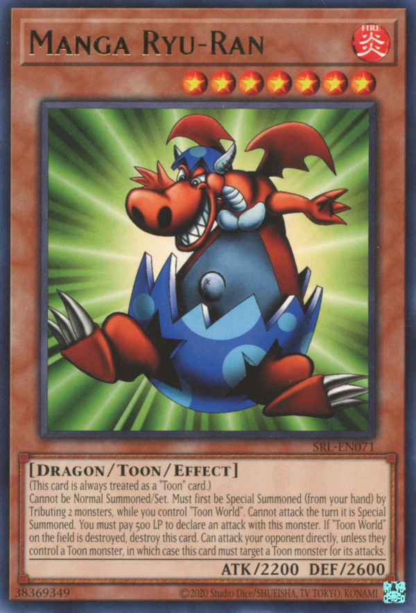 Manga Ryu-Ran [SRL-EN071] Rare Yu-Gi-Oh!