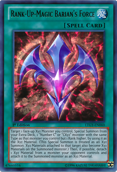 Rank-Up-Magic Barian's Force [LTGY-EN060] Ultra Rare Yu-Gi-Oh!