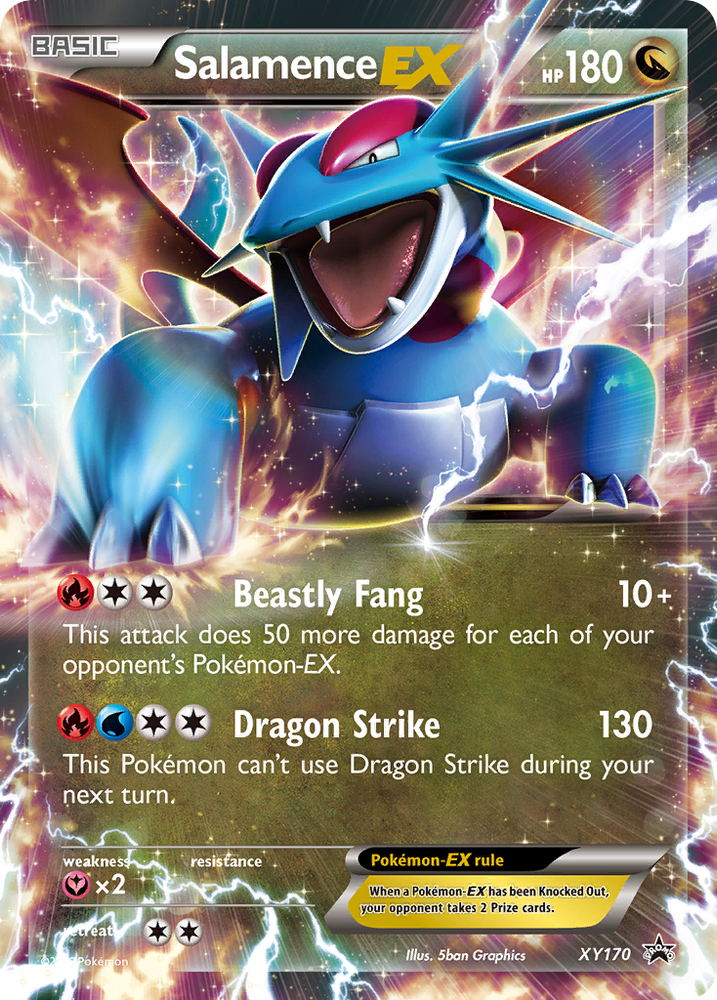 Salamence EX (XY170) [XY: Black Star Promos] Pokémon