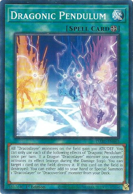 Dragonic Pendulum [DABL-EN065] Common Yu-Gi-Oh!