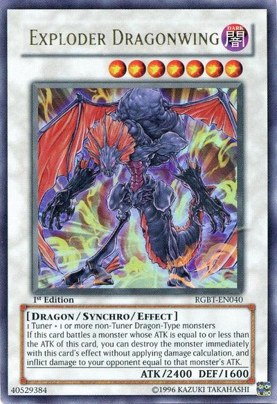 Exploder Dragonwing [RGBT-EN040] Ultra Rare Yu-Gi-Oh!