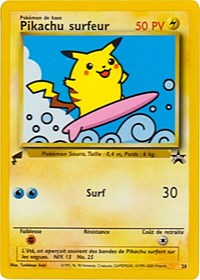 Pikachu (28) (Surfing) [Pikachu World Collection Promos] Pokémon