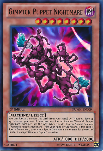 Gimmick Puppet Nightmare [NUMH-EN009] Super Rare Yu-Gi-Oh!
