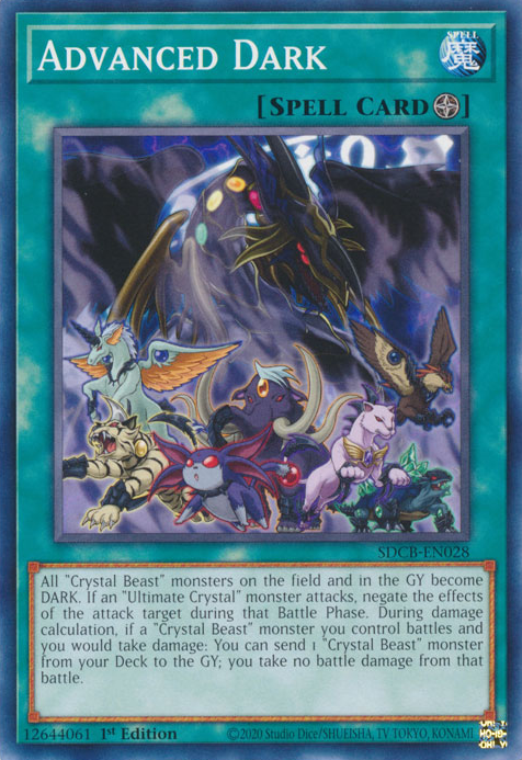 Advanced Dark [SDCB-EN028] Common Yu-Gi-Oh!