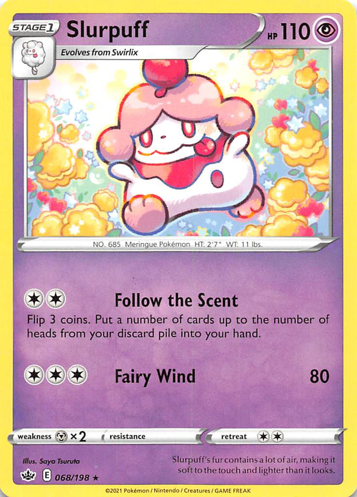 Slurpuff (068/198) [Sword & Shield: Chilling Reign] Pokémon
