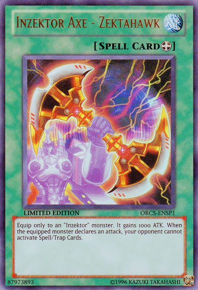 Inzektor Axe - Zektahawk [ORCS-ENSP1] Ultra Rare Yu-Gi-Oh!
