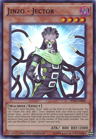 Jinzo - Jector [SECE-ENS06] Super Rare Yu-Gi-Oh!