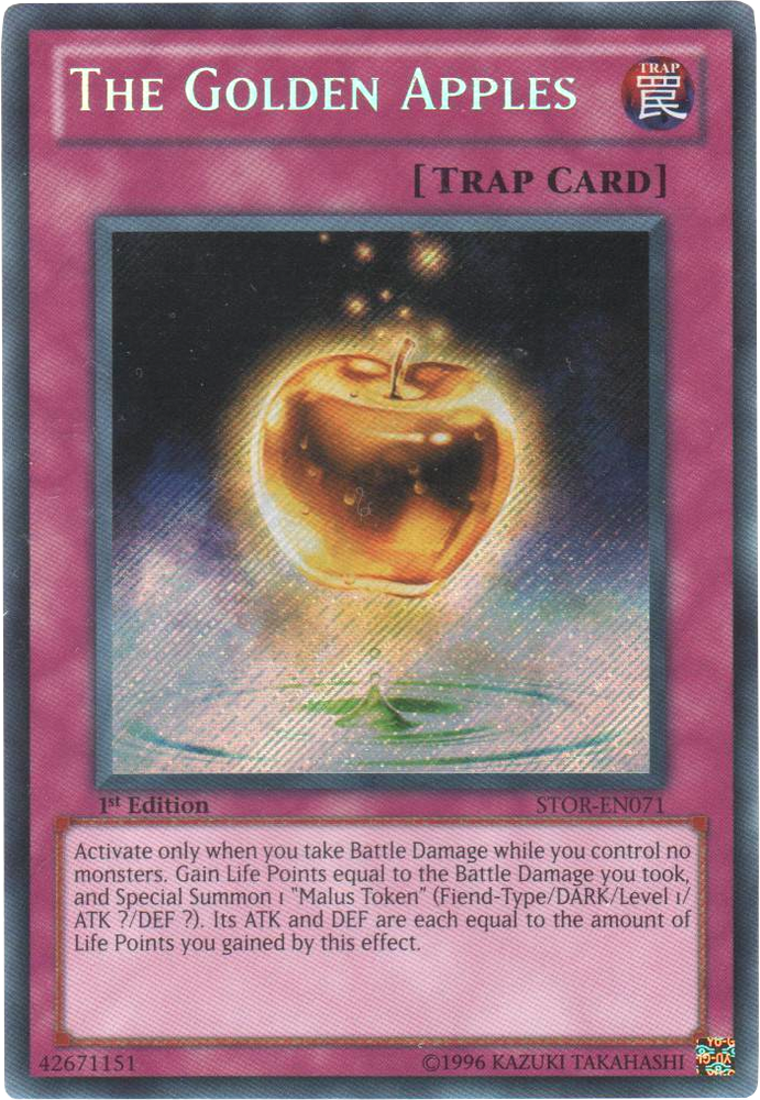 The Golden Apples [STOR-EN071] Secret Rare Yu-Gi-Oh!