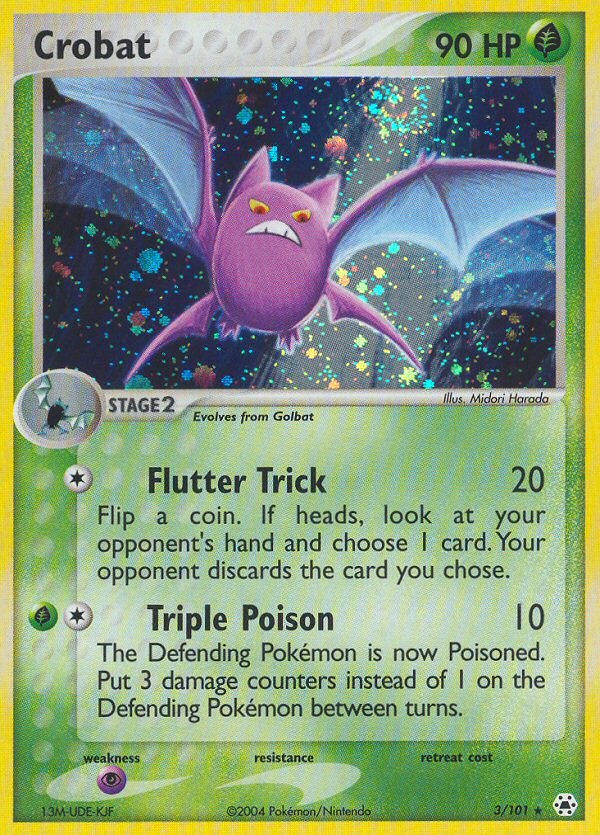 Crobat (3/101) [EX: Hidden Legends] Pokémon