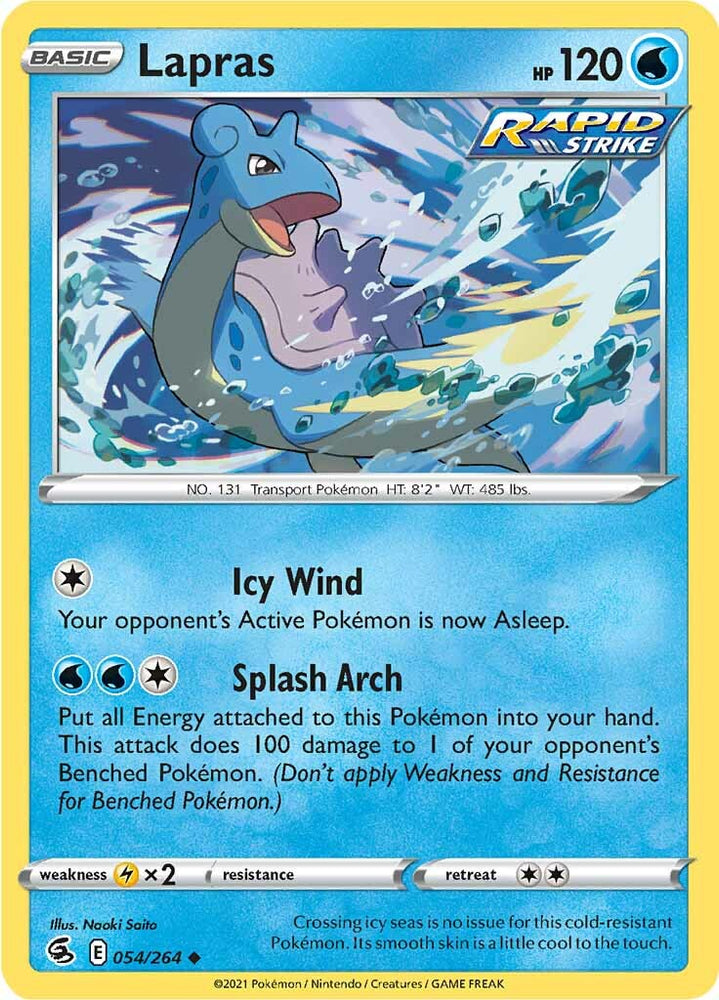Lapras (054/264) [Sword & Shield: Fusion Strike] Pokémon