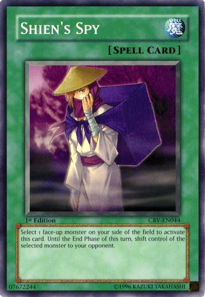 Shien's Spy [CRV-EN044] Common Yu-Gi-Oh!