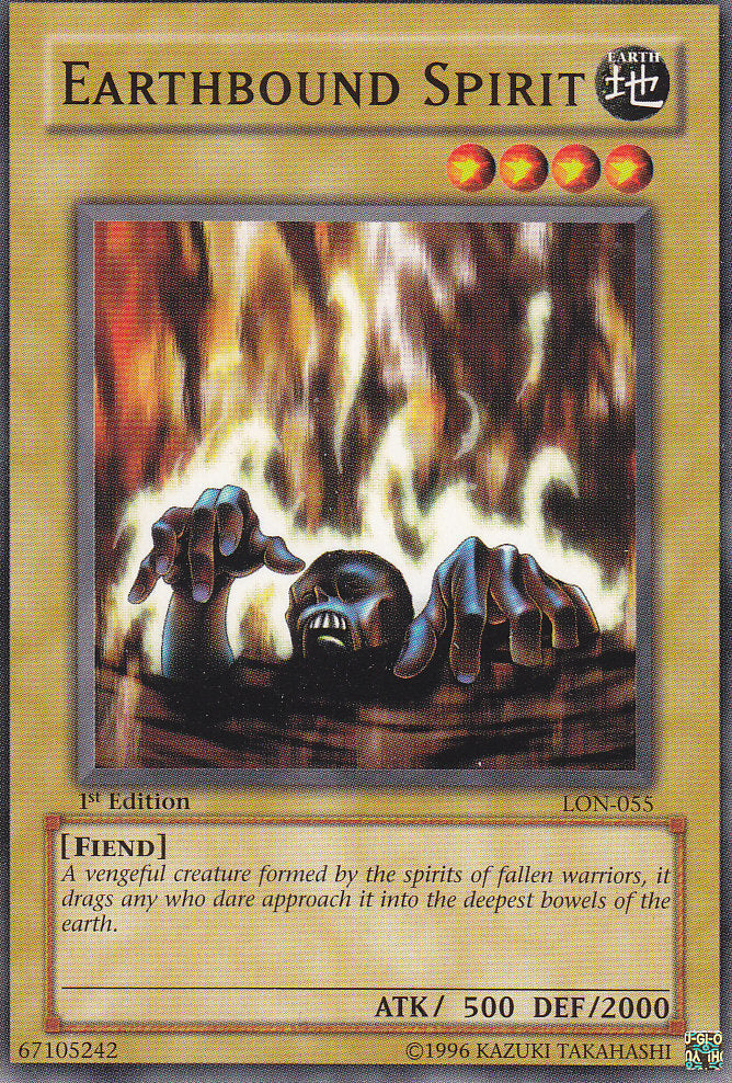 Earthbound Spirit [LON-055] Common Yu-Gi-Oh!