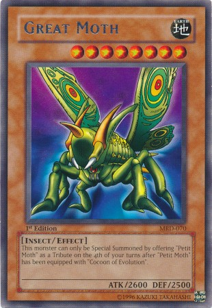 Great Moth [MRD-070] Rare Yu-Gi-Oh!