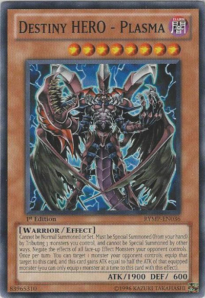 Destiny HERO - Plasma [RYMP-EN036] Common Yu-Gi-Oh!