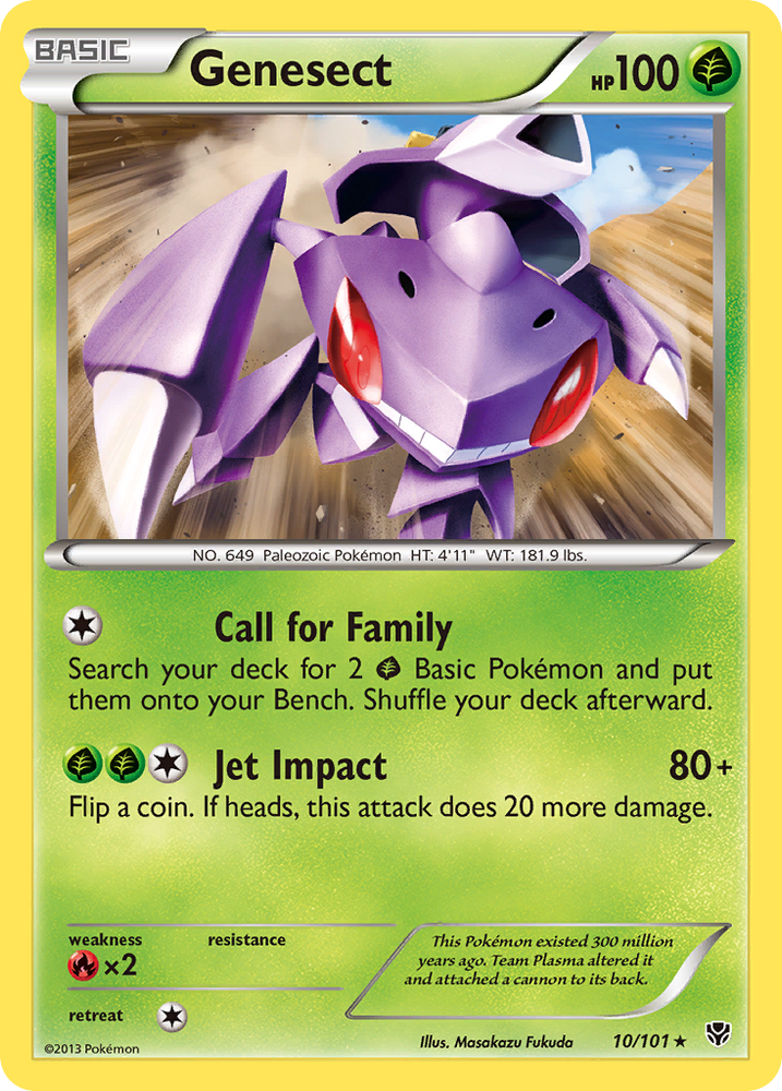 Genesect (10/101) [Black & White: Plasma Blast] Pokémon