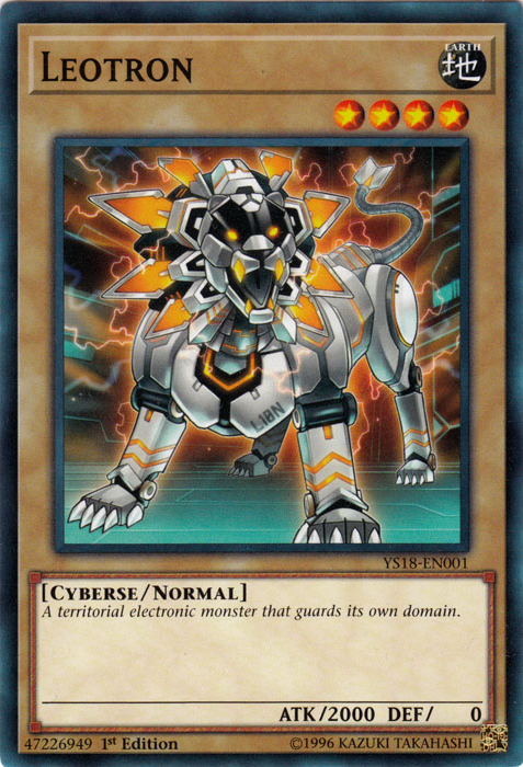 Leotron [YS18-EN001] Common Yu-Gi-Oh!