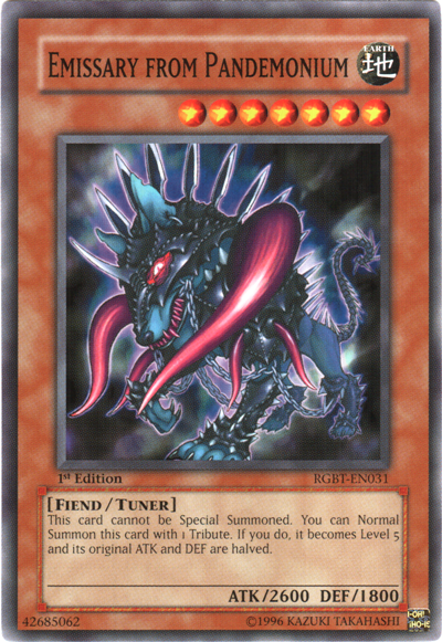 Emissary from Pandemonium [RGBT-EN031] Common Yu-Gi-Oh!