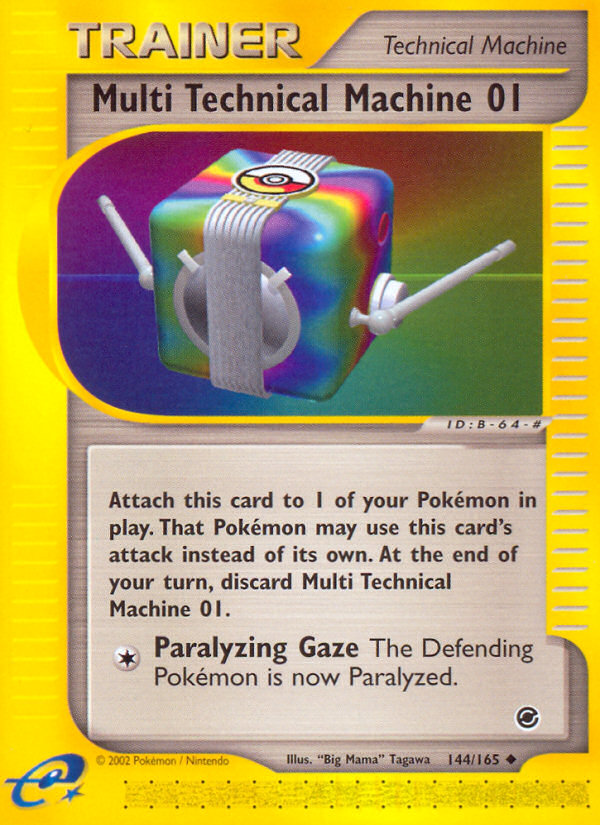Multi Technical Machine 01 (144/165) [Expedition: Base Set] Pokémon
