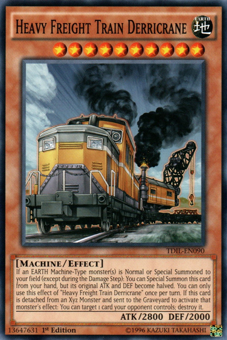 Heavy Freight Train Derricrane [TDIL-EN090] Common Yu-Gi-Oh!