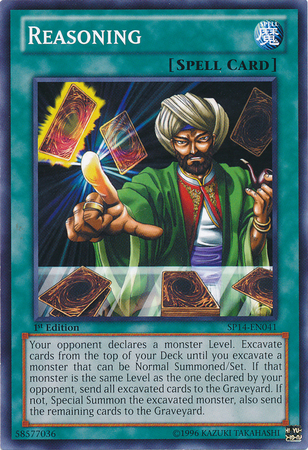 Reasoning [SP14-EN041] Common Yu-Gi-Oh!