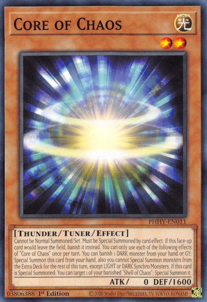 Core of Chaos [PHHY-EN011] Common Yu-Gi-Oh!