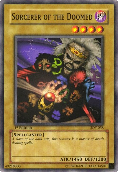 Sorcerer of the Doomed [SDY-038] Common Yu-Gi-Oh!