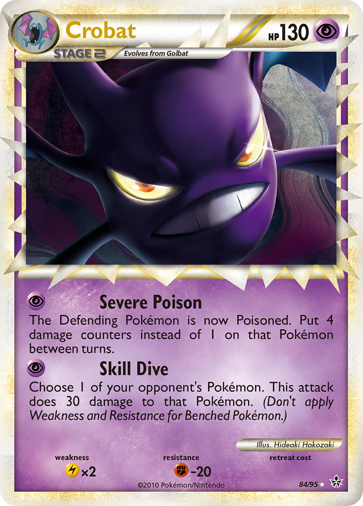 Crobat (84/95) [HeartGold & SoulSilver: Unleashed] Pokémon