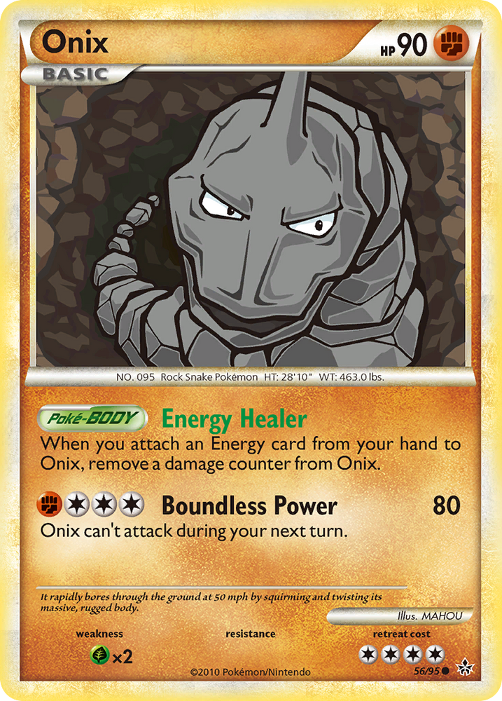 Onix (56/95) [HeartGold & SoulSilver: Unleashed] Pokémon