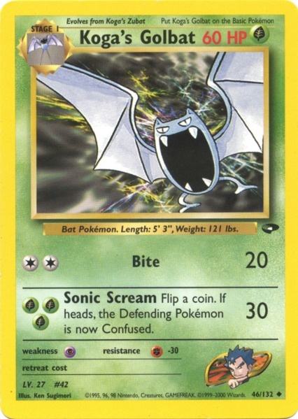 Koga's Golbat (46/132) [Gym Challenge Unlimited] Pokémon