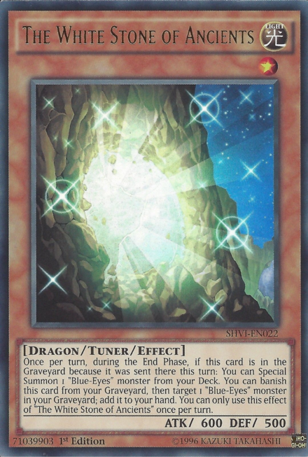 The White Stone of Ancients [SHVI-EN022] Ultra Rare Yu-Gi-Oh!