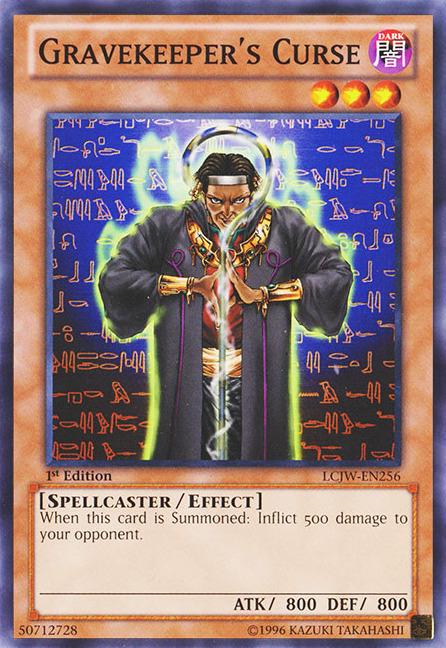 Gravekeeper's Curse [LCJW-EN256] Common Yu-Gi-Oh!