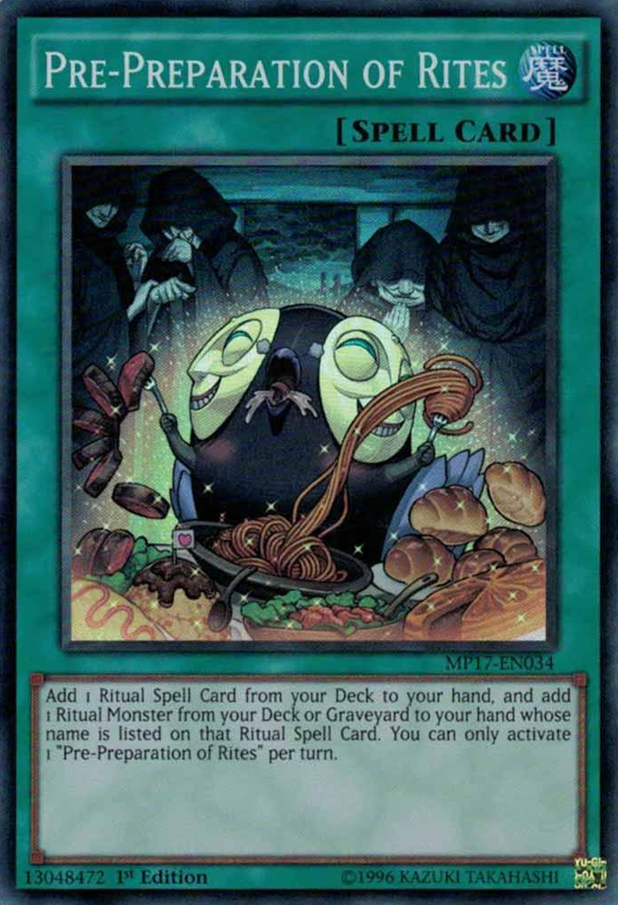 Pre-Preparation of Rites [MP17-EN034] Super Rare Yu-Gi-Oh!
