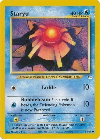 Staryu (56/64) [Neo Revelation Unlimited] Pokémon