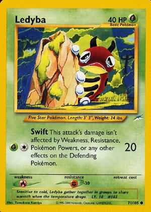 Ledyba (71/105) [Neo Destiny Unlimited] Pokémon