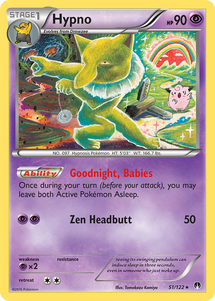 Hypno (51/122) [XY: BREAKpoint] Pokémon