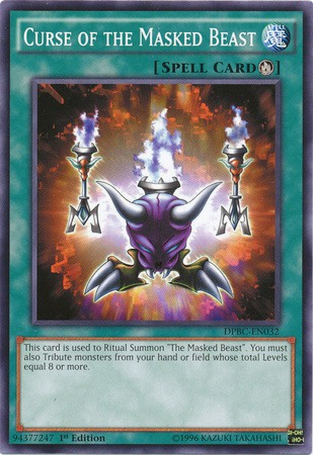 Curse of the Masked Beast [DPBC-EN032] Common Yu-Gi-Oh!