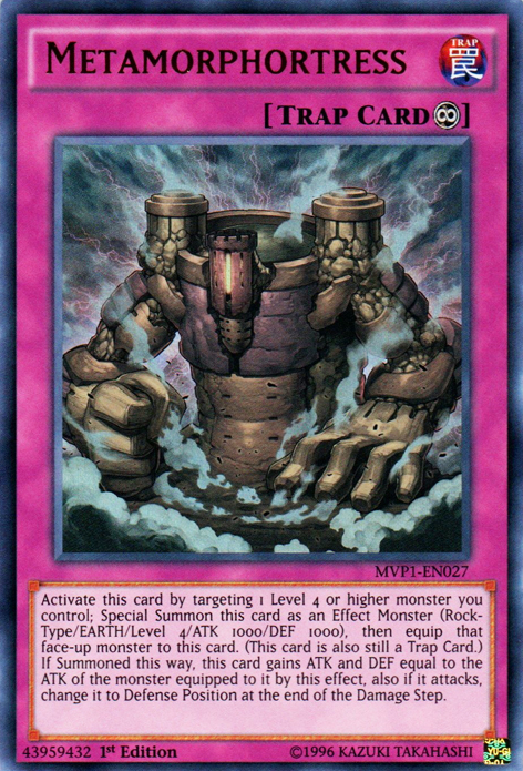 Metamorphortress [MVP1-EN027] Ultra Rare Yu-Gi-Oh!